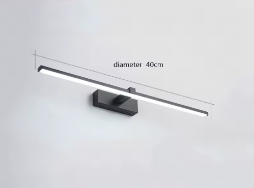 Applique Murale Design - Déco Moderne Minimaliste - Idéal Salle de Bain