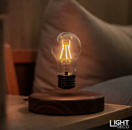 Lampe de Chevet - Ampoule Flottante Magnétique - Déco Maison Moderne- Chambre