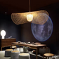 Suspension Luminaire en Bambou Style Japonais - Elégance Naturelle pour votre Intérieur Zen - Déco Maison